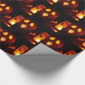 Cadeau Citrouille d'éclairage papier d'emballage Hallowee (Coin)