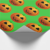 Cadeau Citrouilles mignons sur papier Motif Halloween (Coin)