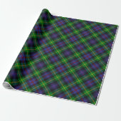 Cadeau Clan Farquharson Tartan Papier à envelopper (Déroulé)