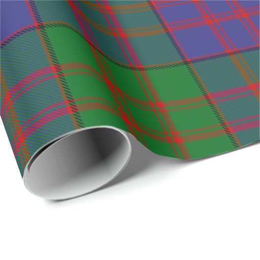Cadeau Clan MacDonald Tartan Papier à envelopper (Coin rond)