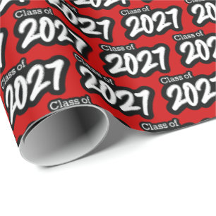 Cadeau Classe de brosse Red Bold de papier d'emballage 20