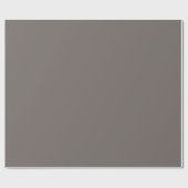Cadeau Classic Batch Taupe foncé Papier à envelopper Beig (Plat)