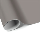 Cadeau Classic Batch Taupe foncé Papier à envelopper Beig (Coin rond)