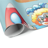 Cadeau Clown et papier d'emballage de jouets (Coin rond)