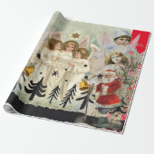 Cadeau Collage original Papier à enveloppement d'Angel de (Déroulé)