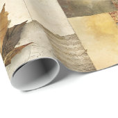 Cadeau Collage papier automne (Coin rond)