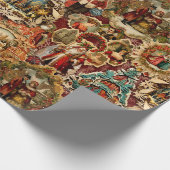 Cadeau Collection de papier de Noël victorien (Coin)