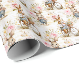 Cadeau Collection de papier d'emballage Easter Bunny