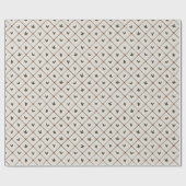 Cadeau Collection de papier d'enveloppement de Noël vinta (Plat)