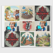 Cadeau "Collection de papier d'enveloppement écologique" (Plat)