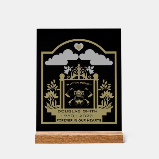 Cadeau commémoratif des pompiers (Recto)