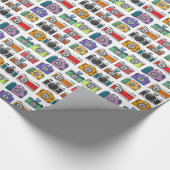 Cadeau conception de caméras Papier d'enveloppement (Coin)