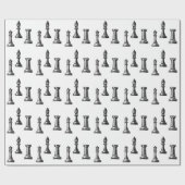 Cadeau Conception de papier d'emballage de pièces (Plat)