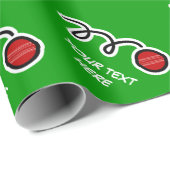 Cadeau Conception faite sur commande de sport du papier (Coin rond)