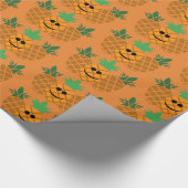 Cadeau Conception Joyeuse Ananas - Papier d'Emballage Bri (Coin)