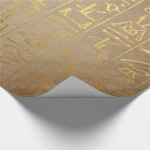 Cadeau Copie égyptienne de papier de hiéroglyphes d'or (Coin)