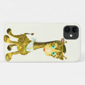 Cadeau coque iphone pour bébé Giraffe - Choisir le (Dos (Horizontal))