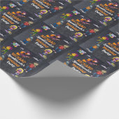 Cadeau Costume d'Halloween éffrayant Papier enveloppant d (Coin)