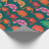 Cadeau Cosy pull papier d'emballage de Noël (Coin)