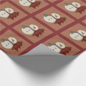 Cadeau Coudre papier d'enveloppement de Noël (Coin)