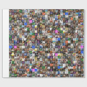 Cadeau Couleur de papier d'emballage de Meme (Plat)