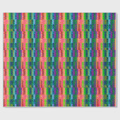 Cadeau Couleurs Arcs arc-en-ciel papier motif giftwrap (Plat)