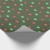Cadeau Couleurs de papier d'emballage de Noël (Coin)