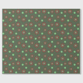 Cadeau Couleurs de papier d'emballage de Noël (Plat)