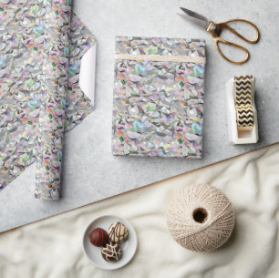 Cadeau Couleurs Papier d'emballage brillant