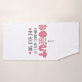 Cadeau Couple Je Ne Sais Pas Ce Que Je Ferais (Serviette de bain)