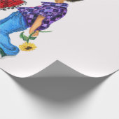 Cadeau Couple Love Valentine's Day Papier à envelopper ca (Coin)