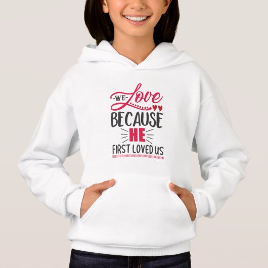 Cadeau Couple Nous Aimons Parce Qu'Il Nous A D'Abo (Devant)