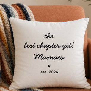 Cadeau Coussin Mamaw Meilleur Chapitre à ce Jour