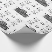 Cadeau Couture du fil de papier à envelopper brillant (Coin)