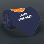 Cadeau cravate personnalisé pour l'entraîneur de b<br><div class="desc">Un cadeau cravate personnalisé pour les entraîneurs de basket-ball. Sports Anniversaire présent pour l'entraîneur,  joueur,  père,  oncle,  grand-père,  ami,  entraîneur,  collègue,  fan,  supporter,  patron,  équipe,  mariage,  fils,  etc. Cou personnalisable avec logo de basket. Une idée cadeau personnalisée pour lui.</div>