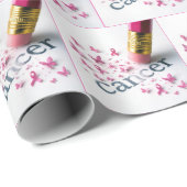 Cadeau Crayon Effacer Le Texte Du Cancer Sur Papier (Coin rond)