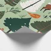 Cadeau créatures de noël envelopper du papier (Coin)