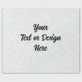 Cadeau Créez votre propre papier d'emballage (Plat)