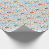 Cadeau Critère de Pâques Enveloppement Papier (Coin)