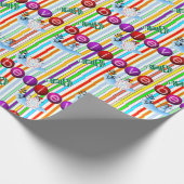 Cadeau Croire Snowman Wrapping Papier (Coin)