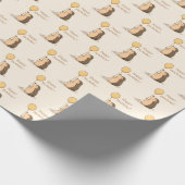 Cadeau Cute Hérisson Anniversaire Papier à envelopper Por (Coin)