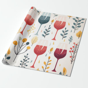 Cadeau Cute tasses à vin papier d'emballage