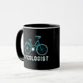 Cadeau Cycologiste de café Mug pour les motards et (Devant gauche)