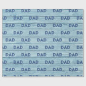 Cadeau DAD Wrapping papier Driftwood Beach. (Plat)
