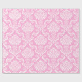 Cadeau Damas roses et blanches| Papier à envelopper (Plat)