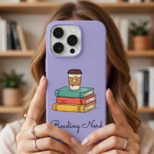 Cadeau d'amour viral nerd de livres mignons violet