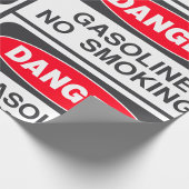 Cadeau Danger Essence Non-Fumeurs Papier d'emballage des 