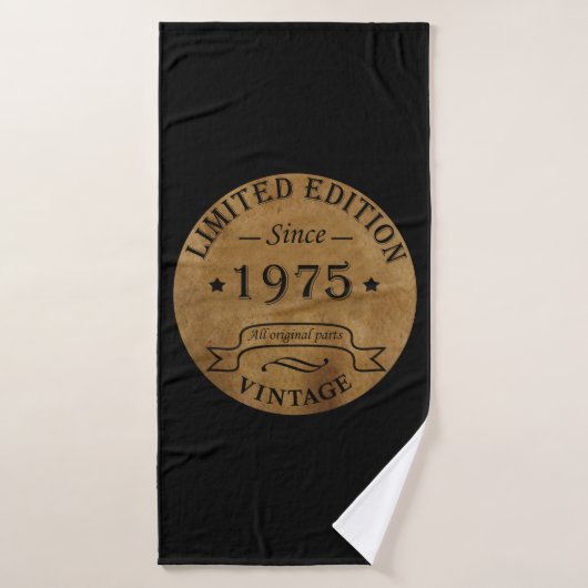 Cadeau d'anniversaire de 1975 (Serviette de bain)