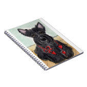 CADEAU D'ANNIVERSAIRE DE CARNET DE TERRIER (Côté Droit)