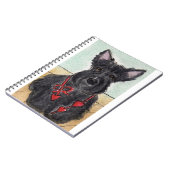 CADEAU D'ANNIVERSAIRE DE CARNET DE TERRIER (Côté gauche)